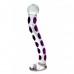 Фаллоимитатор стеклянный "Shiny Orglassm", 21,5Х4 см
