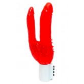 Вибратор "Double Pleasures Vibe", 12х3,5 см (DEL7463)