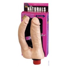 Вибратор Natural Double Penetrator, 18 см (DEL3012)