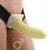 Фаллопротез "Glow In The Dark", 16х4 см (DEL7990)