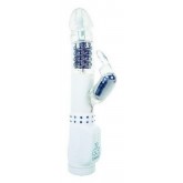 Вибратор компьютерный "Rabbit white edition", 13Х3,5 см (TOY9694)