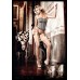 Корсет Charcoal Grey Lace Garter Corsage, M/L