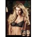 Бюстгалтер Black Bra With Transparent Stripes, 32C 