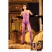 Комбинезон — сетка Purple Neckholder Bodystocking