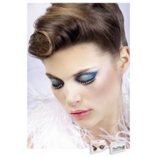 Реснички Black-White Rhinestone Eyelashes 