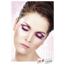 Реснички Black-Purple Rhinestone Eyelashes
