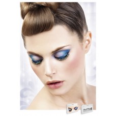 Реснички Black-Blue-Green Rhinestone Eyelashes