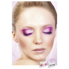 Реснички Black-Purple Deluxe Eyelashes