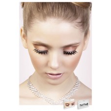 Реснички Black-Yellow Rhinestone Eyelashes
