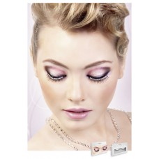 Реснички Black-White Rhinestone Eyelashes