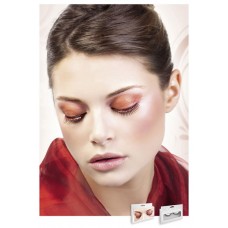 Реснички Black-Red Rhinestone Eyelashes