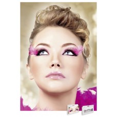 Реснички Black-Purple Feather Eyelashes