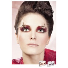 Реснички Red-Purple Feather Eyelashes