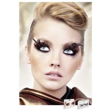 Реснички Brown-Black Feather Eyelashes