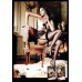 Пикантные чулки с узором Black Net Retro Stockings