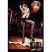 Колготы с узором Black Oval Pantyhose