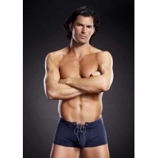Трусы Microfiber Lace-Up Trunk Blue S/M