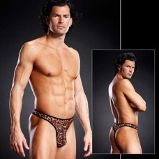 Трусы Pro-Mesh Thong Leopard S/M