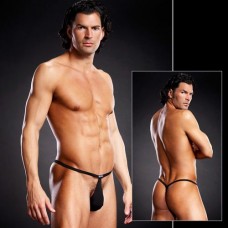 Трусы Microfiber Pouch G-string Black L/XL
