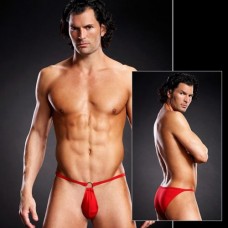 Трусы Microfiber Pouch Bikini Red S/M