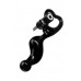 Анальный стимулятор Black Buddy Vibrating Silicone Probe