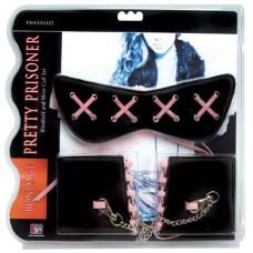 Набор Pretty Prisoner Blindfold and Cuffs