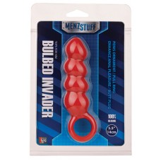 Анальная пробка MenzStuff Bulbed Invader red