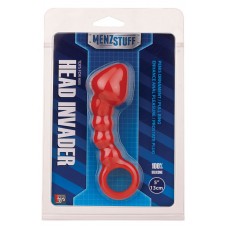 Анальная пробка MenzStuff Head Invader red