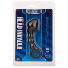 Анальная пробка MenzStuff Head Invader black