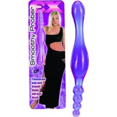 Фаллоимитатор — плаг двухсторонний  Smoothy prober
