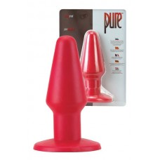 Плаг для анальной стимуляции Pure Modern Butt Plug — Large Red 