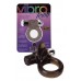 Кольцо вибрирующее Vibro Ring Clitoral Tongue Black. 