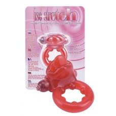 Кольцо эрекционное Tongue Clitoral Probe and Nubby Cockring