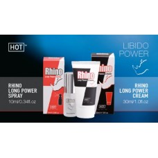 HOT RHINO Крем пролонгатор для мужчин РИНО 30мл DISPLAY 12 шт