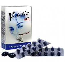 HOT Капсулы стимулирующие для мужчин V-ACTIV 20 шт