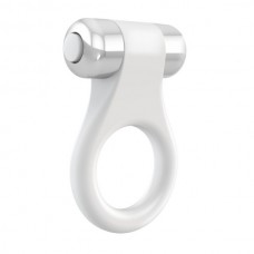 Вибрирующее кольцо OVO B1 Vibrating Ring White
