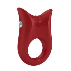 Вибрирующее кольцо OVO B2 Vibrating Ring Red