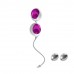 Вагинальные шарики OVO L1 Loveballs Lilac 