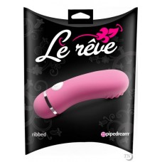 Вибромассажер Le R?ve Ribbed WhitePink