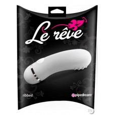 Вибромассажер Le R?ve Ribbed White