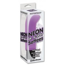 Вибромассажер Neon Jr. G-Spot Softees Purple
