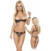 Комплект Open Cups Bra & String M