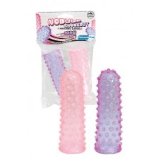 Насадки пальчиковые Finger Sleeves Purple/Pink
