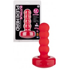 Анальный плаг Flexi Head 4.5inch Vibrating Butt Plug