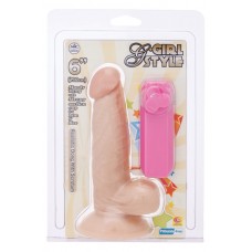 G-Girl Style 6inch Vibrating Dong