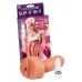Массажер для мужчин Tasty Lacie's Slender Pussy 5.5" flesh