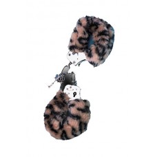 Наручники, Metal Handcuff with Plush Leopard