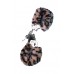 Наручники, Metal Handcuff with Plush Leopard