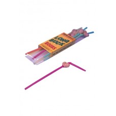 Оригинальный сувенир PVC Booby Drinking Straw 6pcs/box