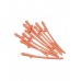 Оригинальный сувенир Plastic Dick Sipping Straw 10 Pcs